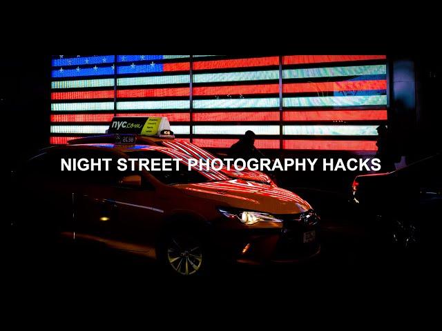 Night Street Photography Hacks you SHOULD Know