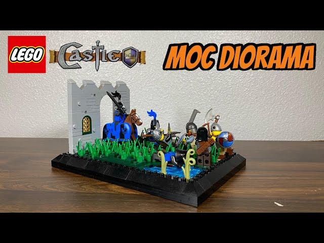 I Built a Lego Medieval Diorama