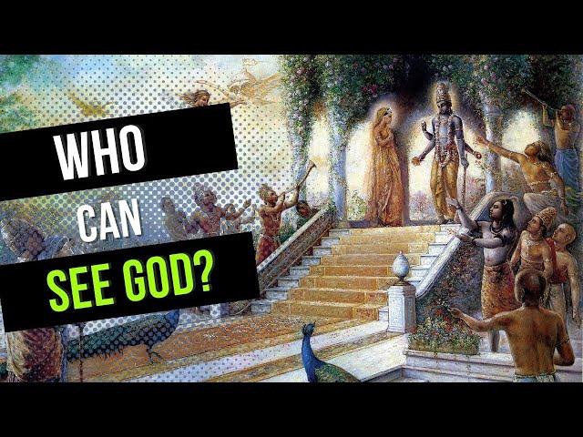 Who Can See God? | Wisdom Bites by Tattvavit dāsa