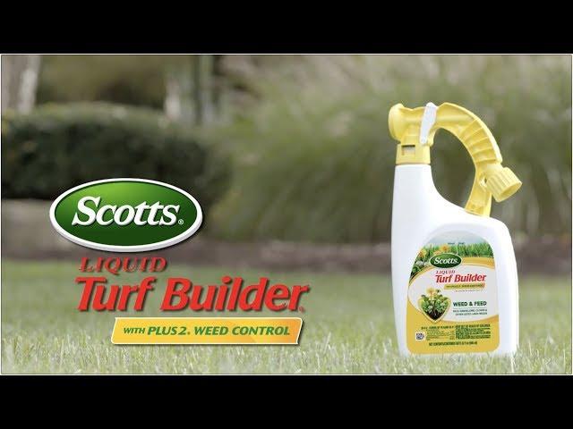 How to Use Scotts® Liquid Turf Builder® with Plus 2® Weed Control