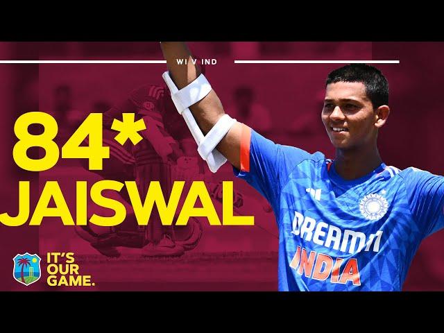  Brilliant Innings | Yashasvi Jaiswal Hits 84 Runs From 51 Balls | West Indies v India