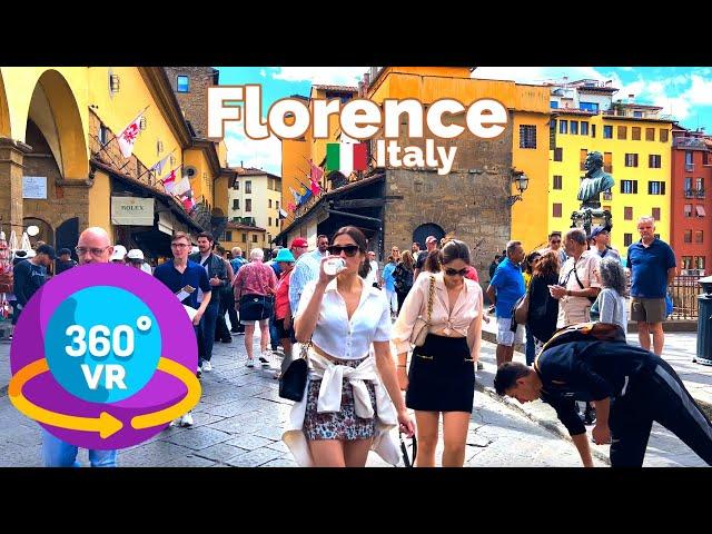 Florence, Italy  - VR 360° 4K Immersive Walking Tour