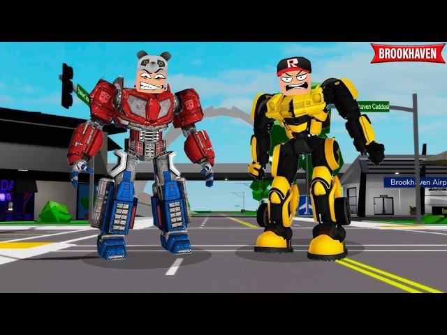 Transformers Olduk ! - Roblox Brookhaven