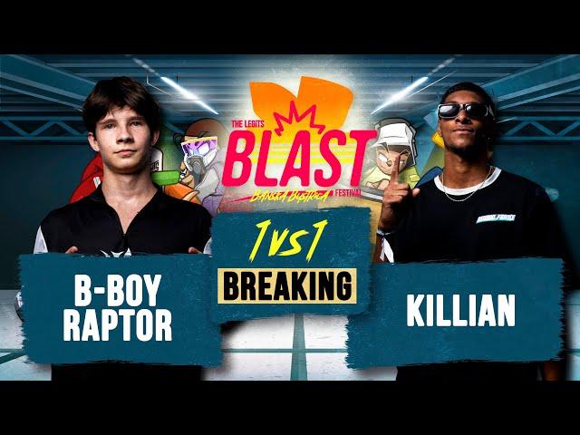 Raptor vs Kilian I TOP16 1vs1 Breaking I The Legits Blast 2024