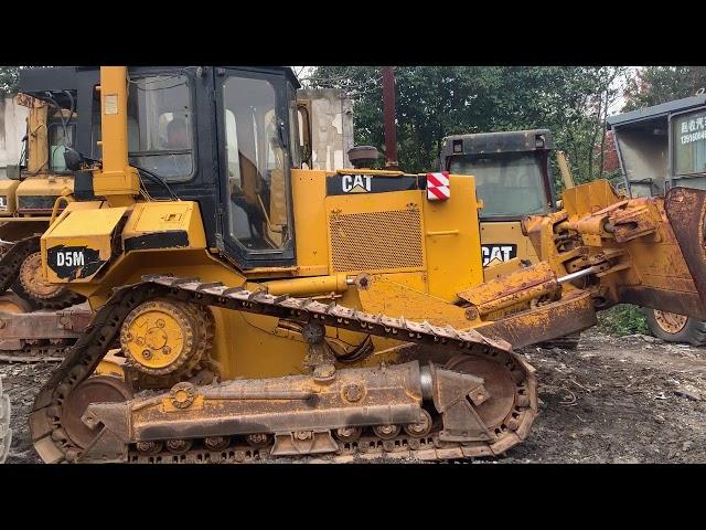 Caterpillar D5M Bulldozer For Sale In Shanghai China  Running & operating Video!