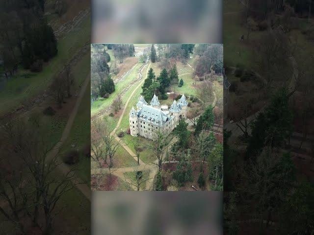 Enchanting Escape A Fairy Tale Castle in 4K Drone Footage