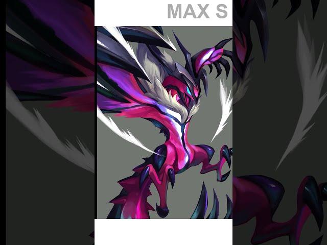 Speed Drawing Gigantamax Yveltal Pokemon #Shorts | Max S