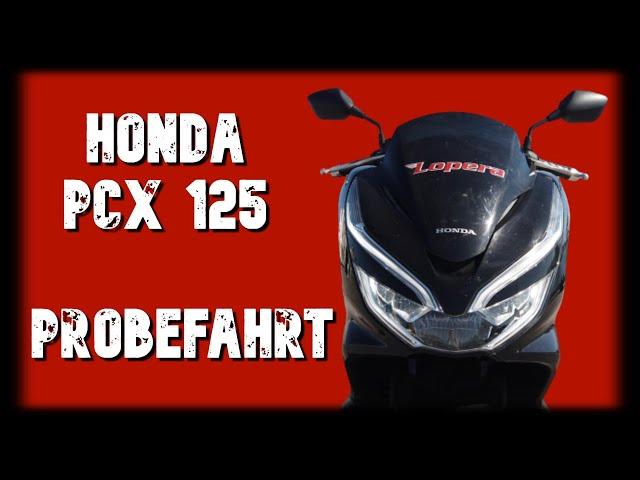 Honda PCX 125 - Probefahrt - VLOG066 [4K]