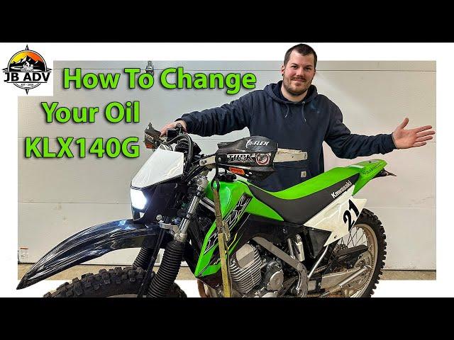 Prepping The KLX140 For The Trails | JB ADV