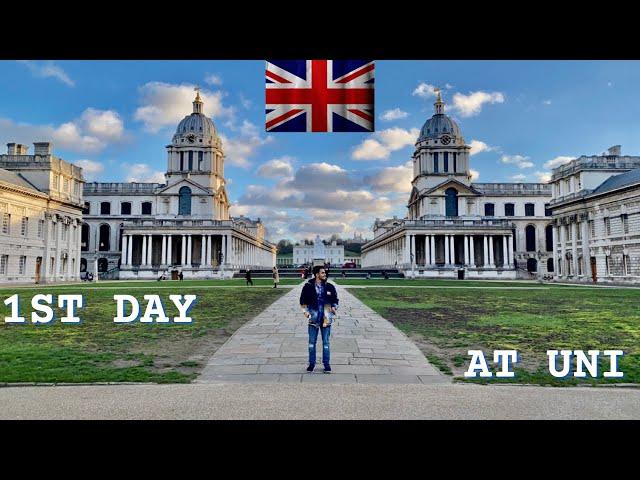 First Day at University of Greenwich | London UK 