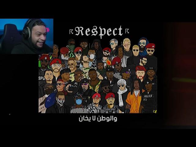 ردت فعل مونكي على اغنية RESPECT ياوطن #RESPECT_TOP #ريسبكت