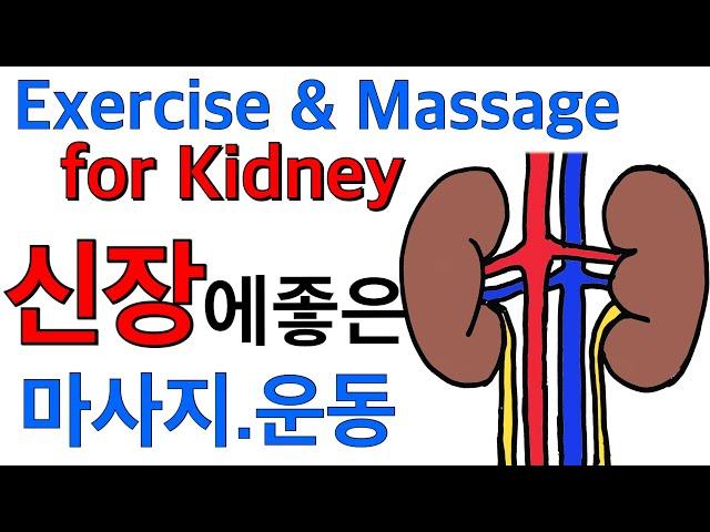 Kidney exercise Self massage. Kidney failure. Exercise for the kidneys. Acupressure points