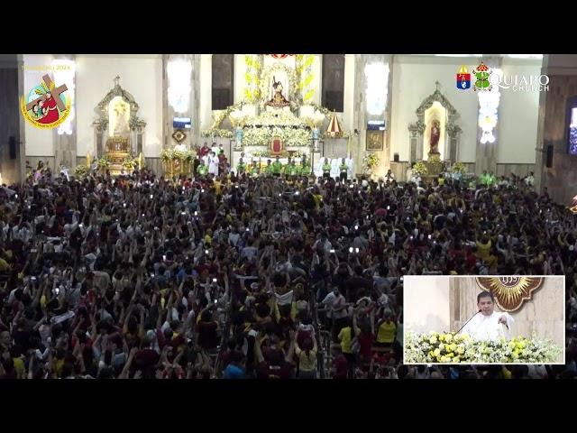 Ang pagdating ng Mahal na Poong Hesus Nazareno sa Kanyang Dambana mula Qurino Grandstand (Luneta)