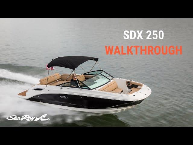 Sea Ray SDX 250 - Product Video