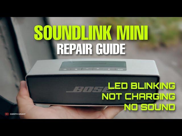 BOSE SOUNDLINK MINI NO POWER DISASSEMBLY AND REPAIR GUIDE