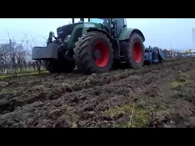 Spaten in der Pfalz mit Agrarservice Fleischmann und Fendt 936 und imants Spaten Maschiene