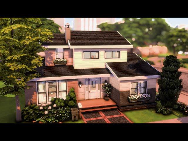 Small Base Game Family Home  The Sims 4 Speed Build | No CC
