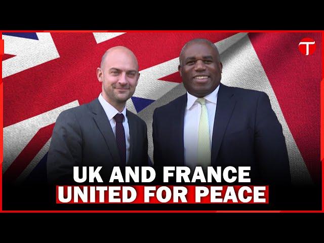 UK Foreign Minister David Lammy and France’s Jean-Noel Barrot Meet in London