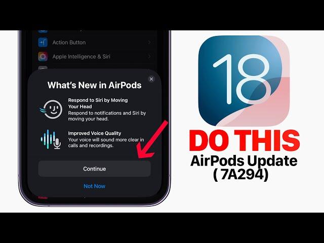 iOS 18 - AirPods Update!