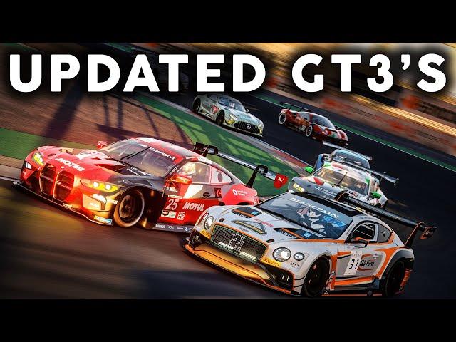 11 NEW UPDATED GT3 Car Mods For Assetto Corsa!!