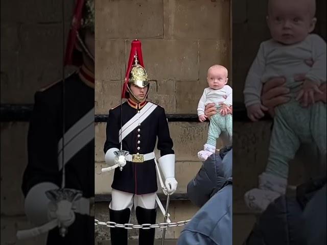 Guard respects BABY! 