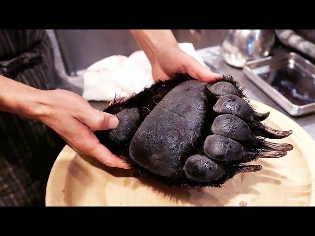 Japanese Food - GIANT BEAR PAW Tokyo Japan