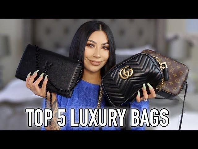 TOP 5 LUXURY BAGS + HUGE GIVEAWAY || EVETTEXO