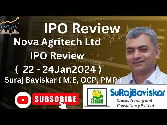 Nova Agritech Ltd IPO Review #surajbaviskar  #trading #ipo  #viral