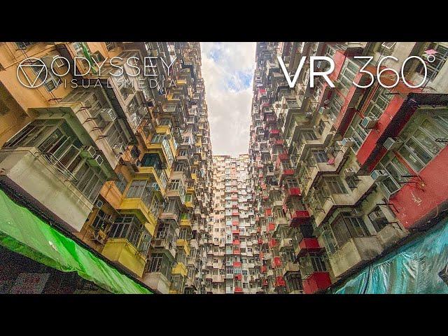 Hong Kong City VR 360° Walking Tour Experience