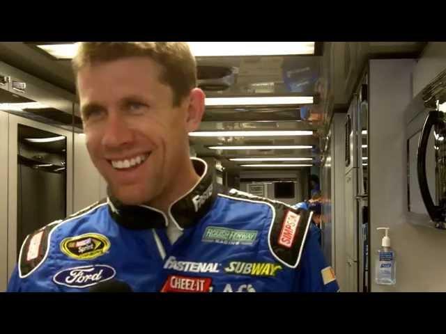 Interview Carl Edwards - Miami 2014