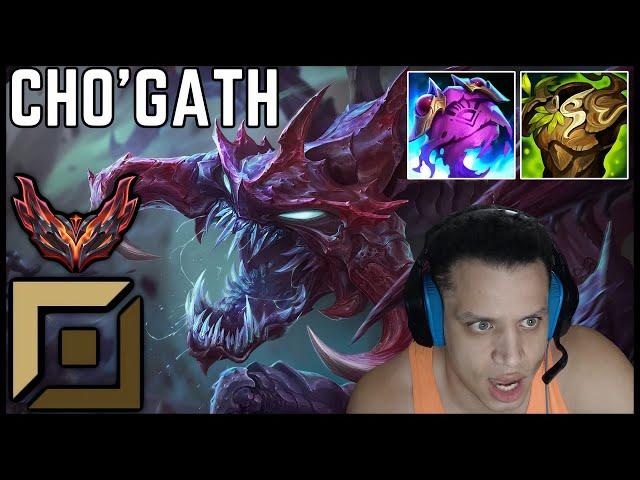  Tyler1 GUESS WHO'S BACK! | Cho'Gath Top Full Gameplay | Season 14 ᴴᴰ