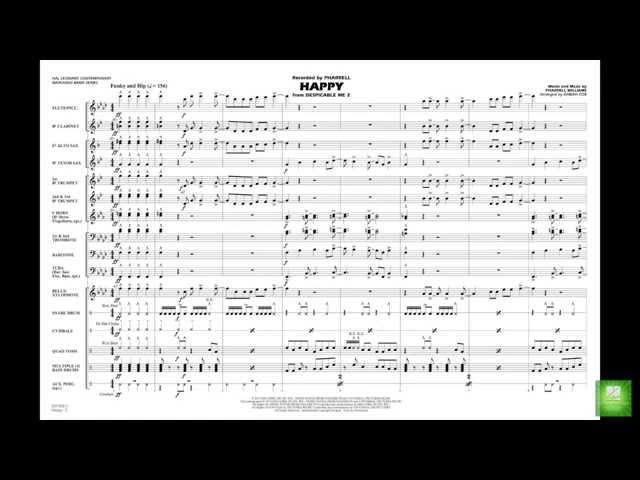 Happy by Pharrell Williams/arr. Ishbah Cox