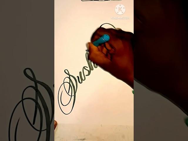 name writing/ sushma #shorts #calligraphy #art #cursive #letters #trending #write #ytshorts