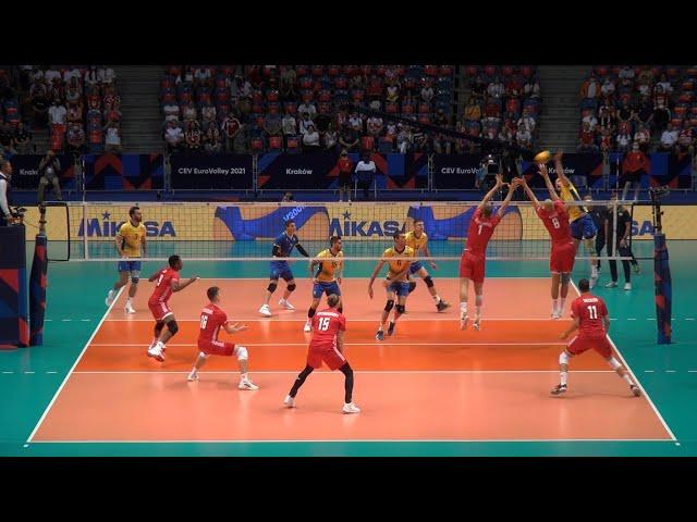 Team Ukraine at Eurovolley 2021