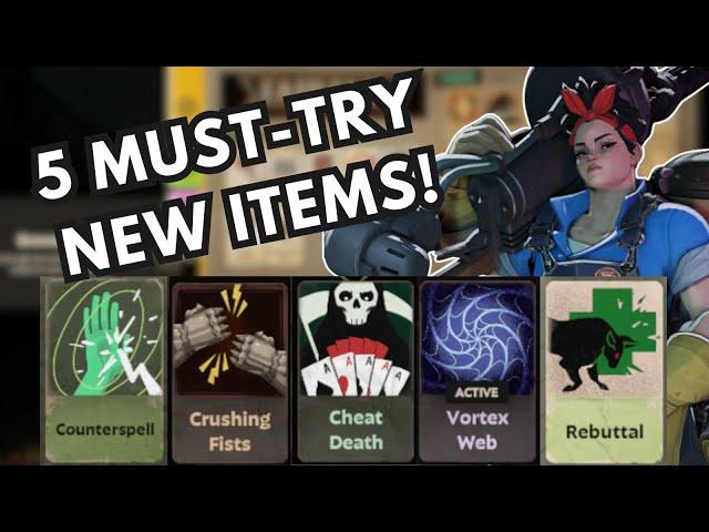 5 New Deadlock Items You MUST TRY! Deadlock Shop Rework Gameplay & New Item Showcase!