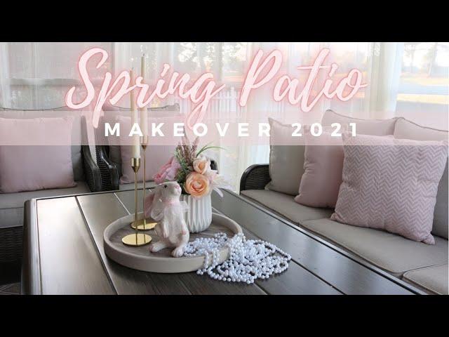 Outdoor Living Spaces Lookbook/ Spring Patio Makeover