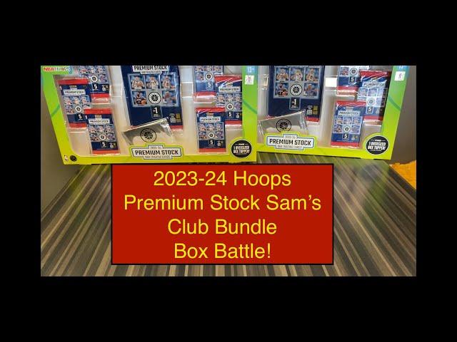 Sam's Club Premium Stock Bundle Box Battle with Cody! Awesome Pulsar color and a Wemby hunt!