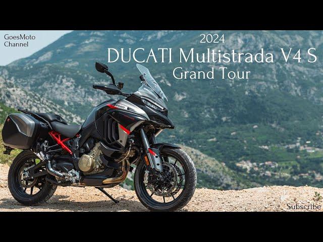 The Best Touring Motorcycle Ever : 2024 Ducati Multistrada V4 S Grand Tour Review