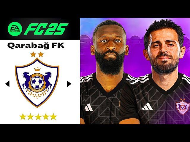 QARABAĞ İLE 1 MİLYAR EURO REBUILD // FC 25 REBUILD