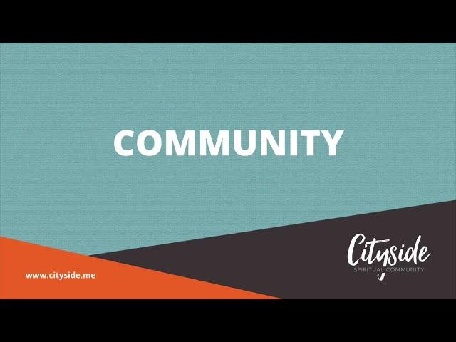 COMMUNITY - What Cityside Means To Me with Georgia DeClark