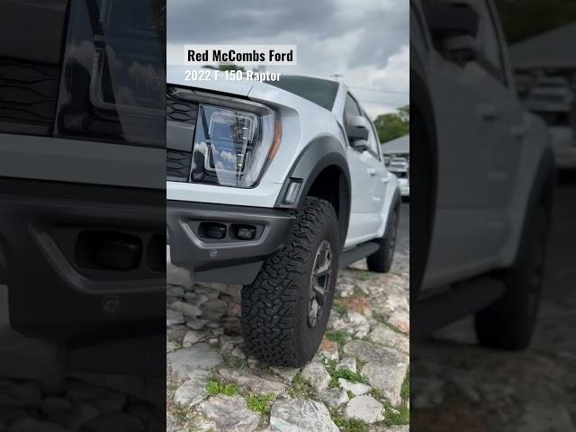 2022 F-150 Raptor at #RedMcCombsFord #ford #raptor #f150 #sanantonio #texas #boerne #fordnation