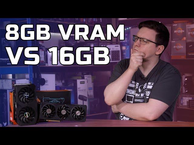 16GB vs 8GB VRAM - How much does VRAM REALLY matter?