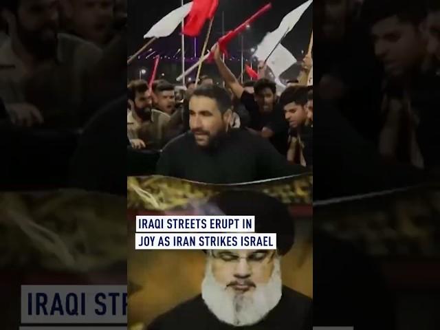 Iraqi Streets Erupt in Joy as Iran Strikes Israel