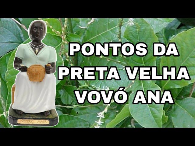 PONTOS DA PRETA VELHA VOVÓ ANA (COM LETRAS) || RICK DE OXUM