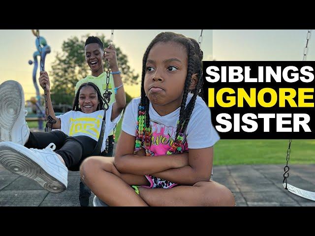 Big Siblings IGNORE Little Sister, They Instantly Regret It