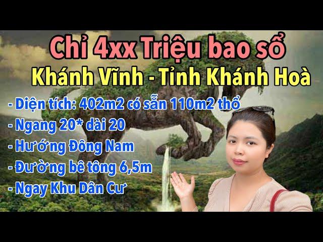Bán đất thổ cư khánh vĩnh | nhà đất nha trang