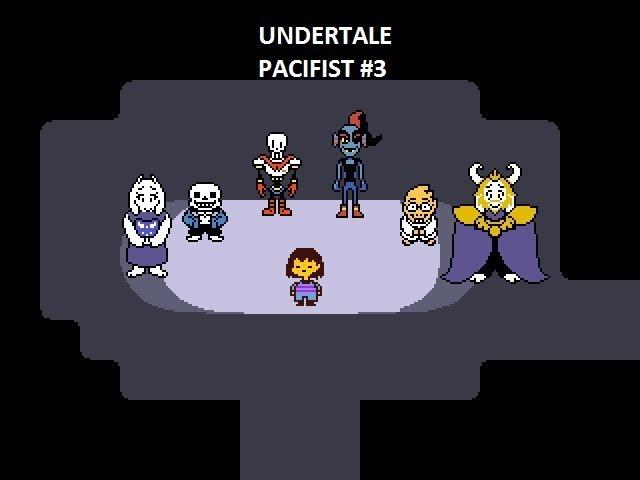 UNDERTALE : The battle with Asriel Dreemurr (Pacifist #3)