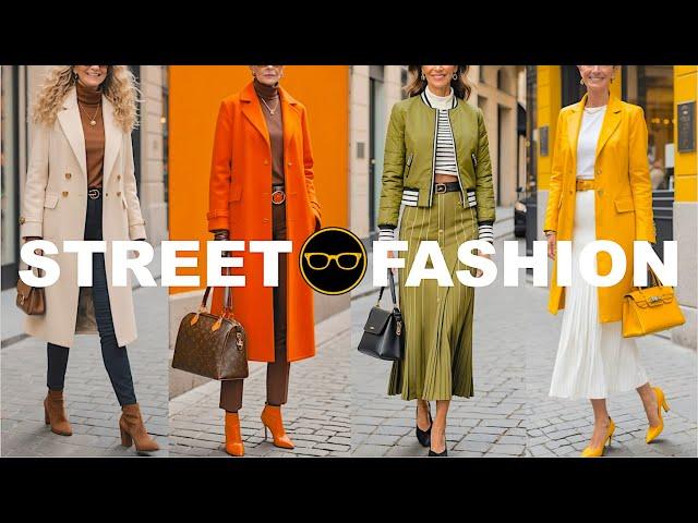 Effortless Beauty of Italian Fashion: What are People  wearing in October in Milan Italy