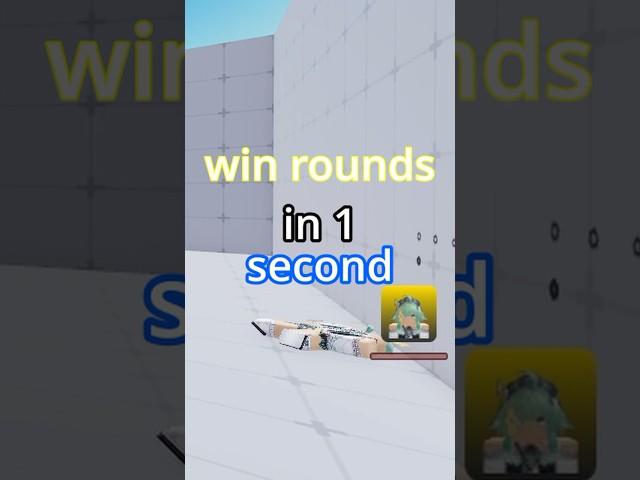 How to win rounds in 1 seconds with the new energy rifle in Roblox rivals #roblox #robloxrivals