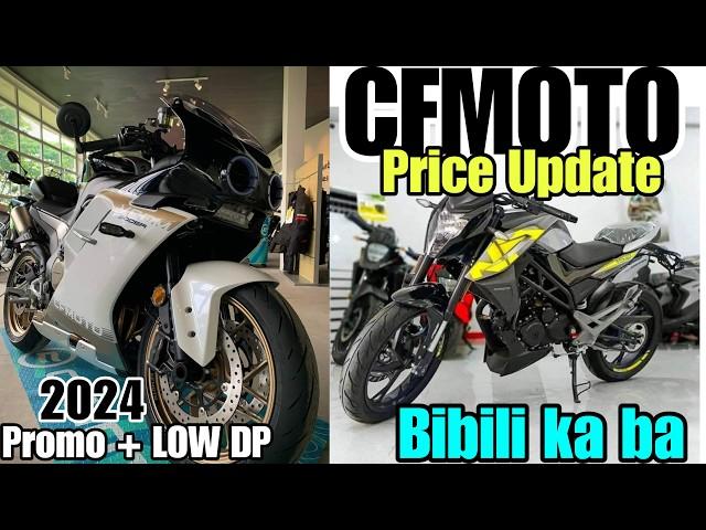 Maglabas ka Bagong Motor Promo at Freebies 2024 Price Update ng CFMOTO  l Cash Installment  DP